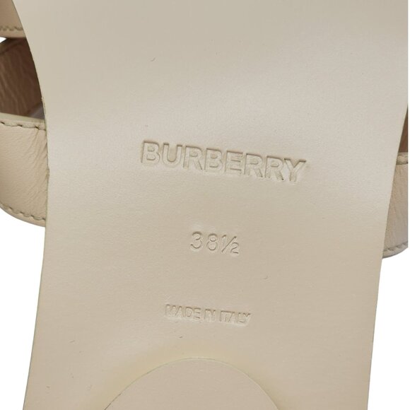 Burberry Honour Leather Flat Sandals in Pale Peach EU 38.5 / US 8.5  $680 - Picture 8 of 8